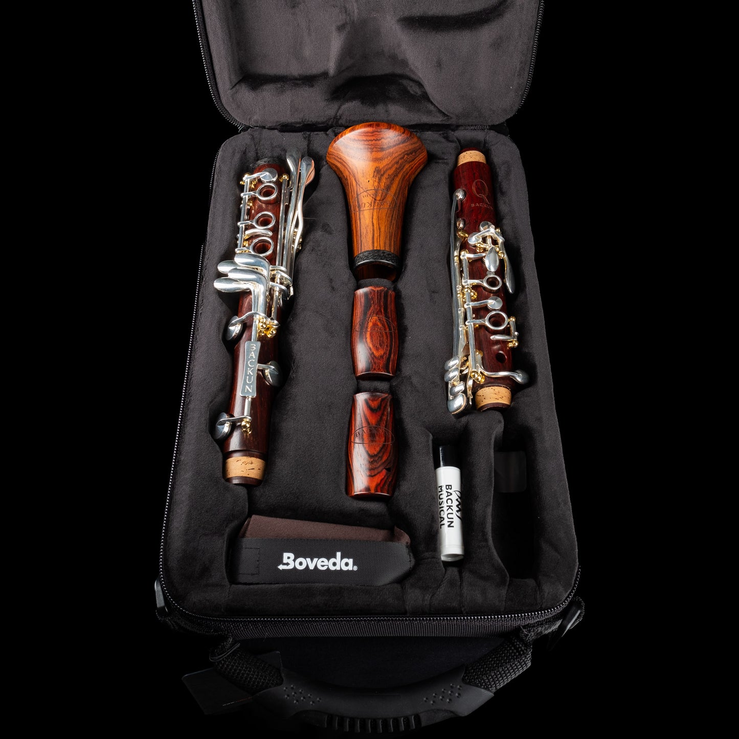 Backun Model Q Bb/A Clarinet - Grenadilla/Cocobolo