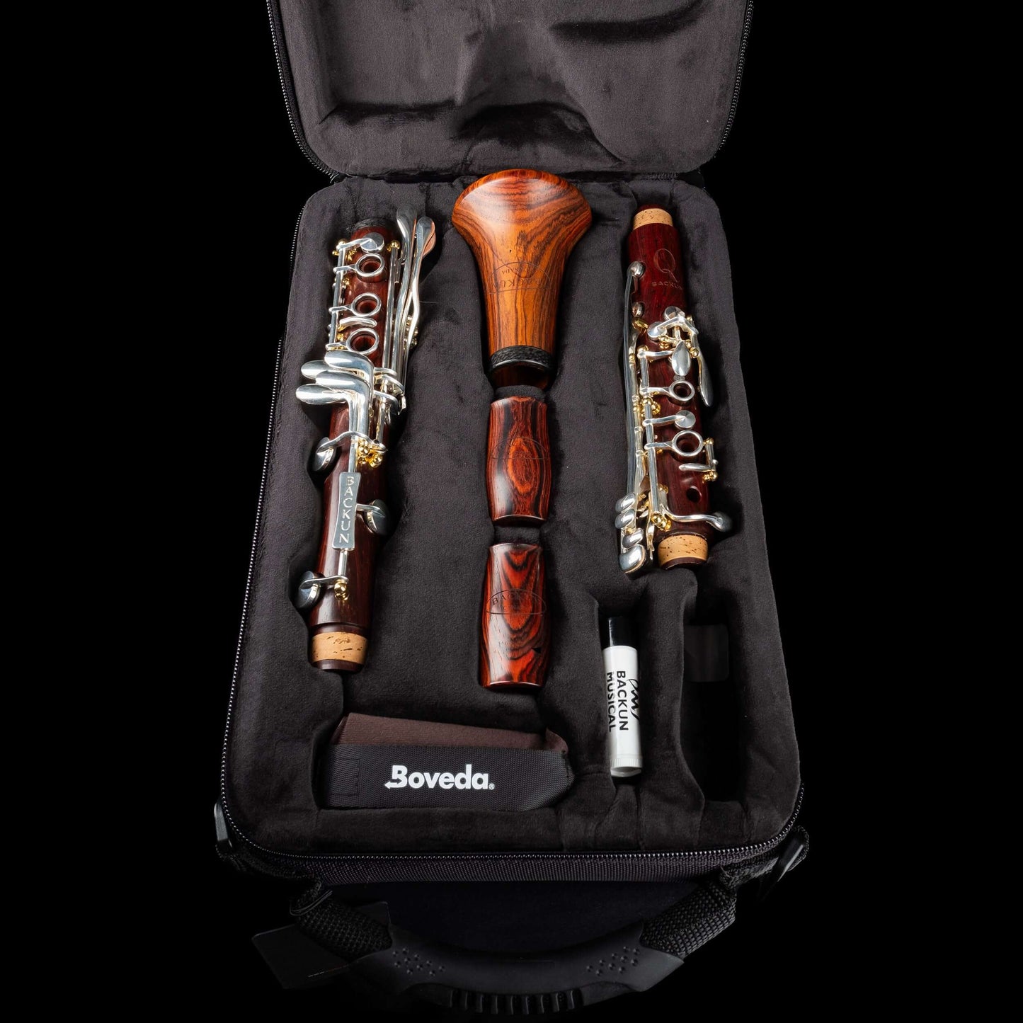 Backun Model Q Bb/A Clarinet - Grenadilla/Cocobolo