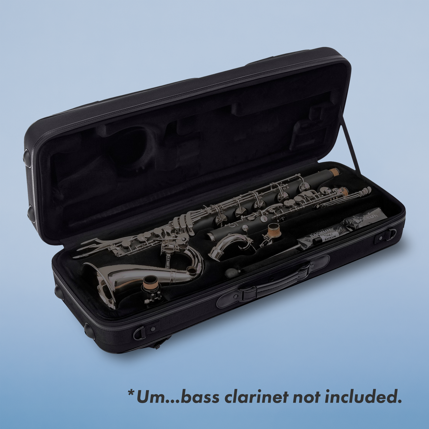 Backun Alpha Low C/ Low Eb Nylon Backpack Case