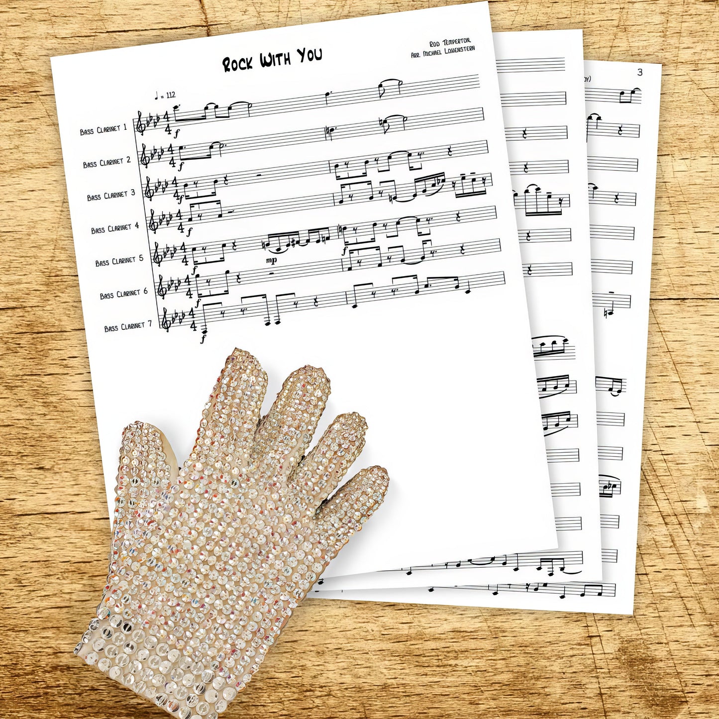 Michael Jackson's "Rock With You" (Clarinet or Bass Clarinet Choir)