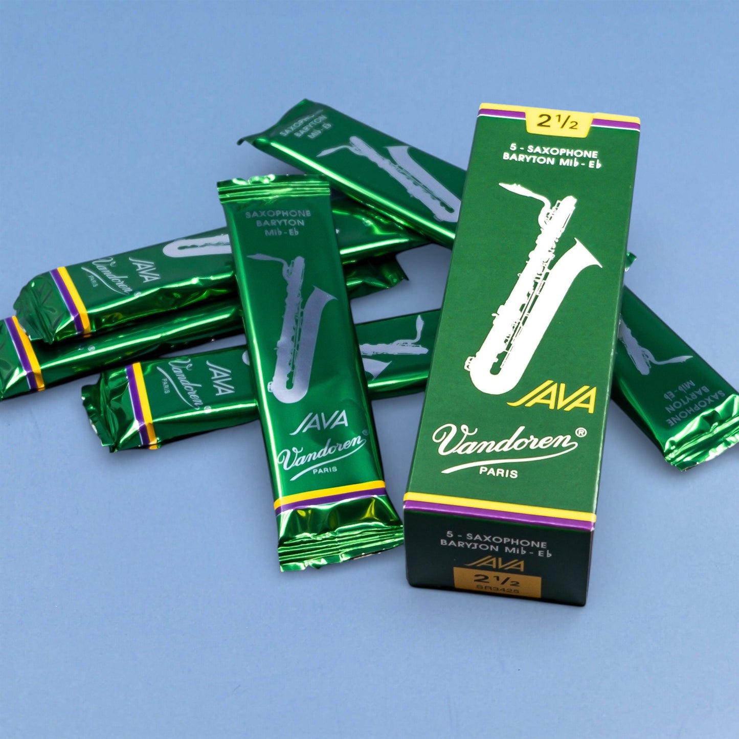 Vandoren Java (Green) Baritone Sax Reeds - Singles
