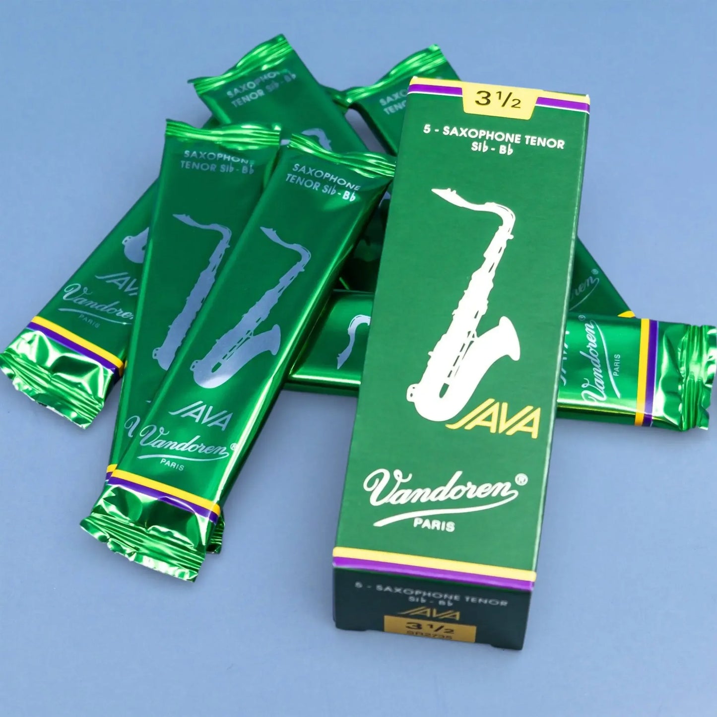 Vandoren Java (Green) Tenor Sax Reeds - Singles