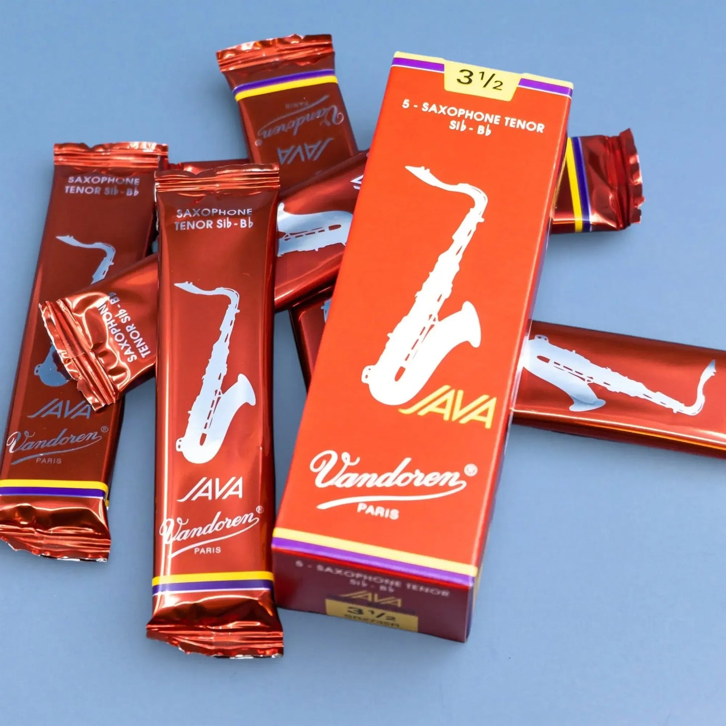Vandoren Java (Red) Tenor Sax Reeds - Singles