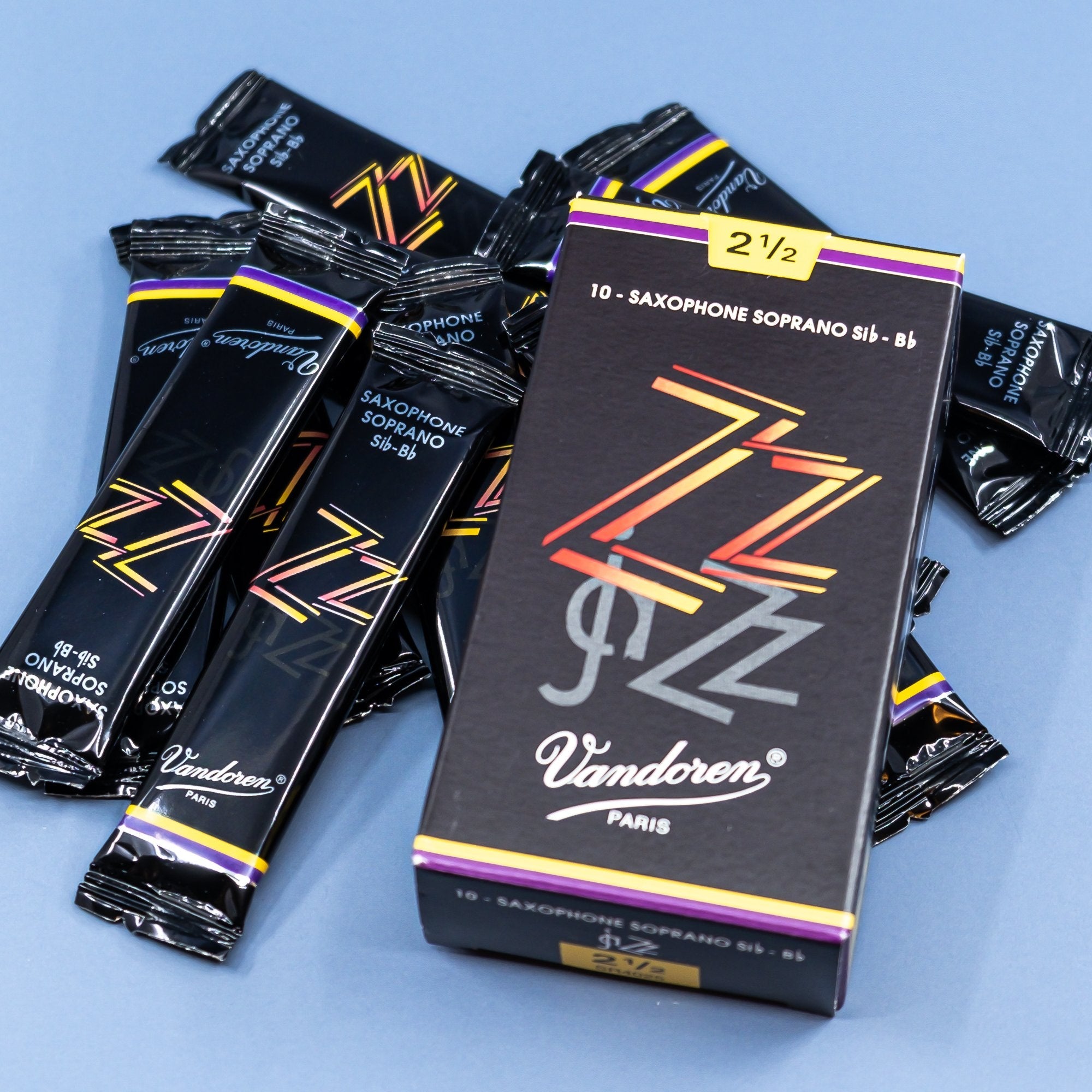 Anche Vandoren ZZ Pour Saxophone Alto - Force 2.5, Anche Simple, Son Riche Et Réactif