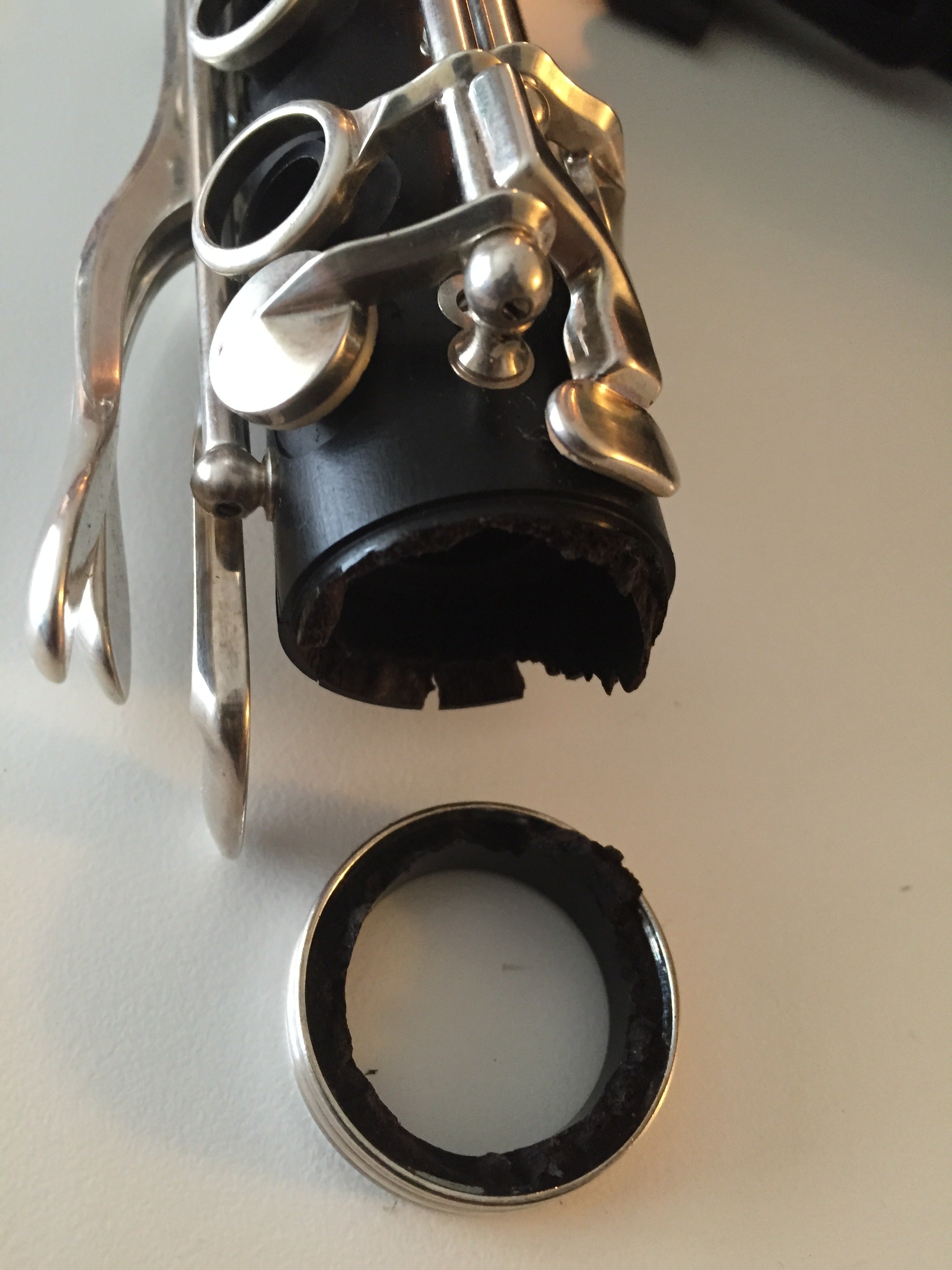 Broken Clarinet Reeds