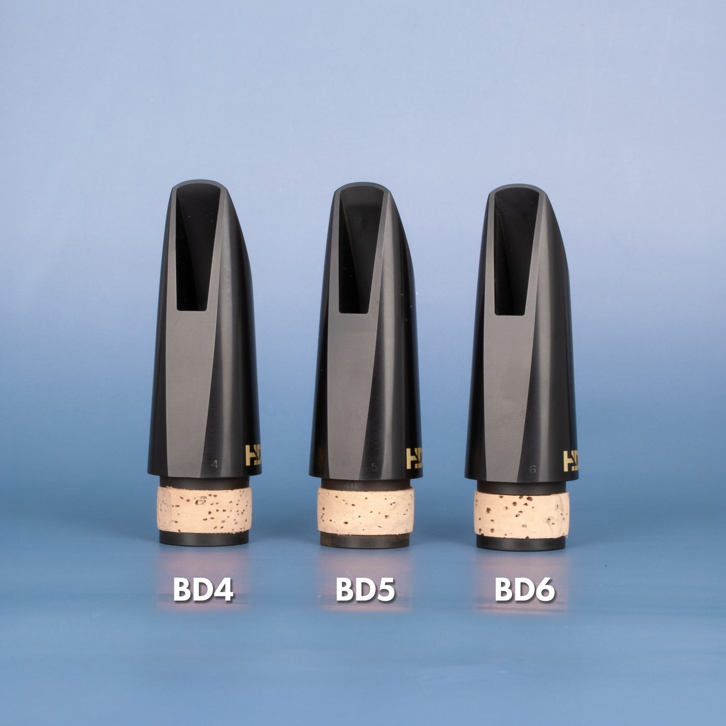 Vandoren Black Diamond HD Family of Bb Clarinet Mouthpieces