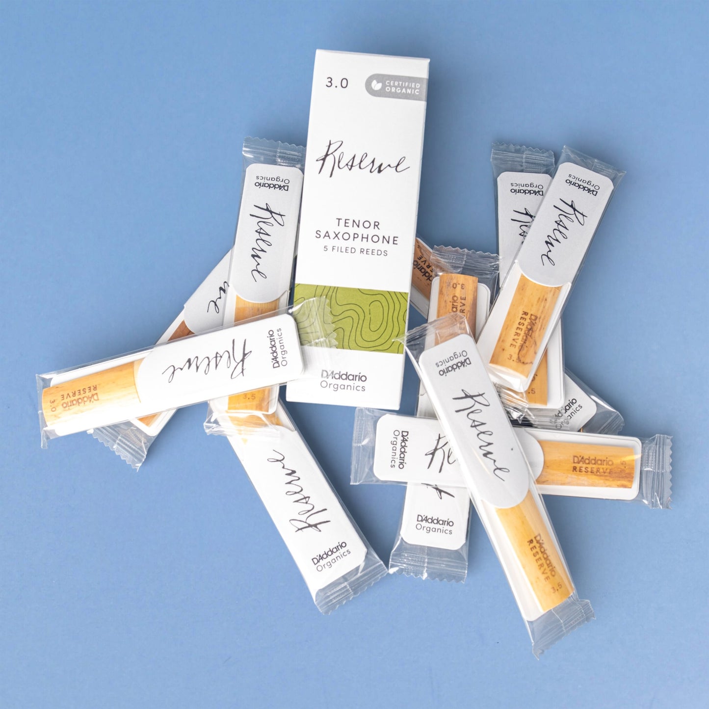 D'Addario Organic Reserve Tenor Sax Reeds