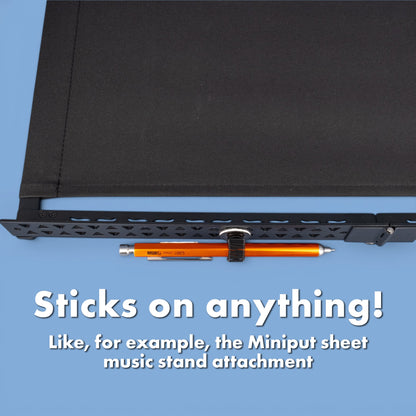 Stick-on pencil/stylus holder for Miniput