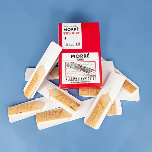 Morré French Cut Clarinet Reeds - Singles