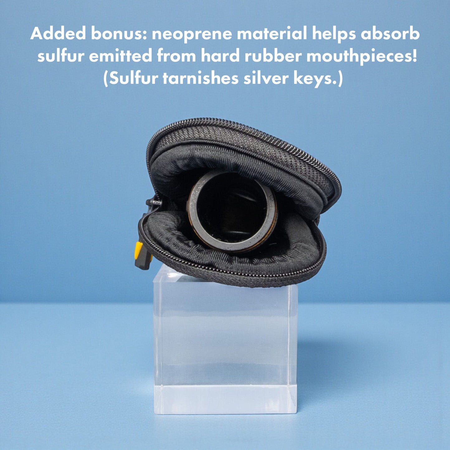 Vandoren Neoprene Mouthpiece Pouch - Eb/Bb Cl | Soprano/Alto Sax