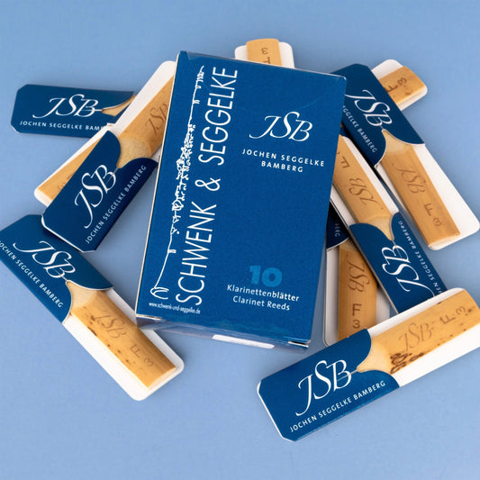 Seggelke Hand-Made Bb Clarinet Reeds (Singles)