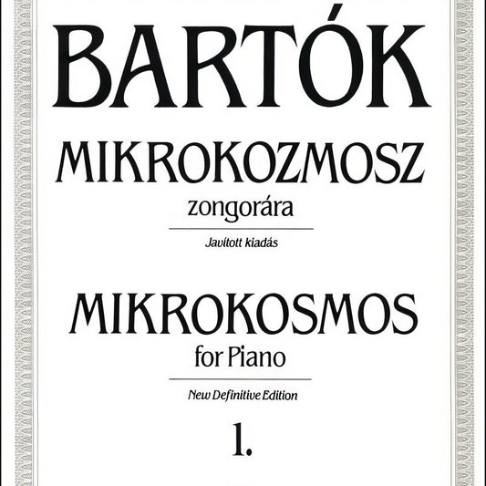 Twelve Mikrokosmos Duos (for Bb Clarinet and Bass Clarinet)