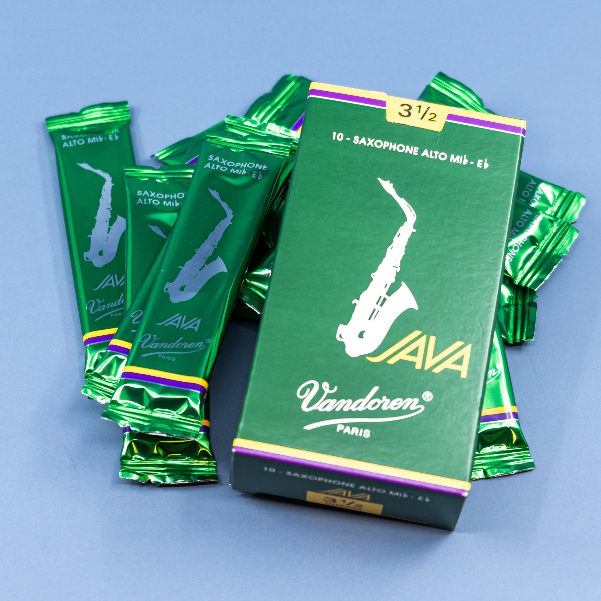 Green Java Sax Reeds Order reeds by the piece. Only at Earspasm
