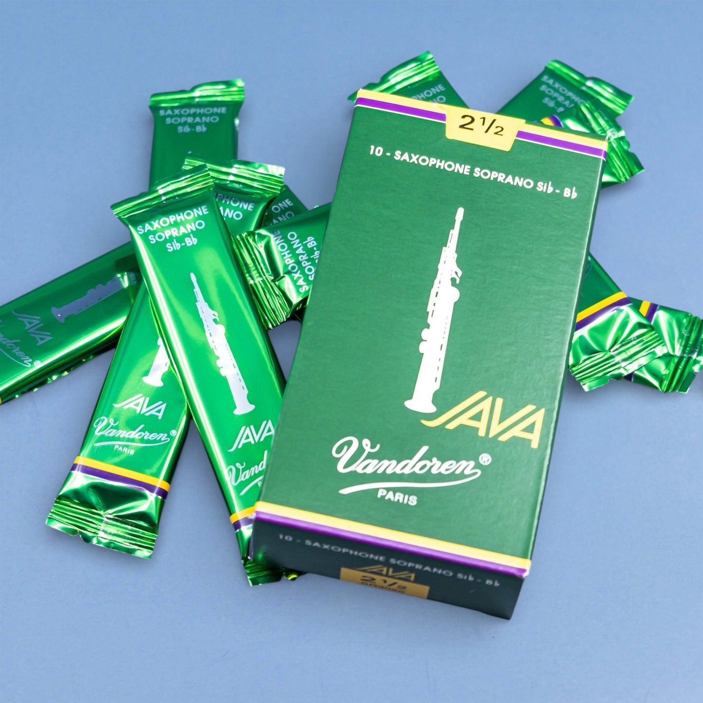 Vandoren Java (Green) Soprano Sax Reeds - Singles