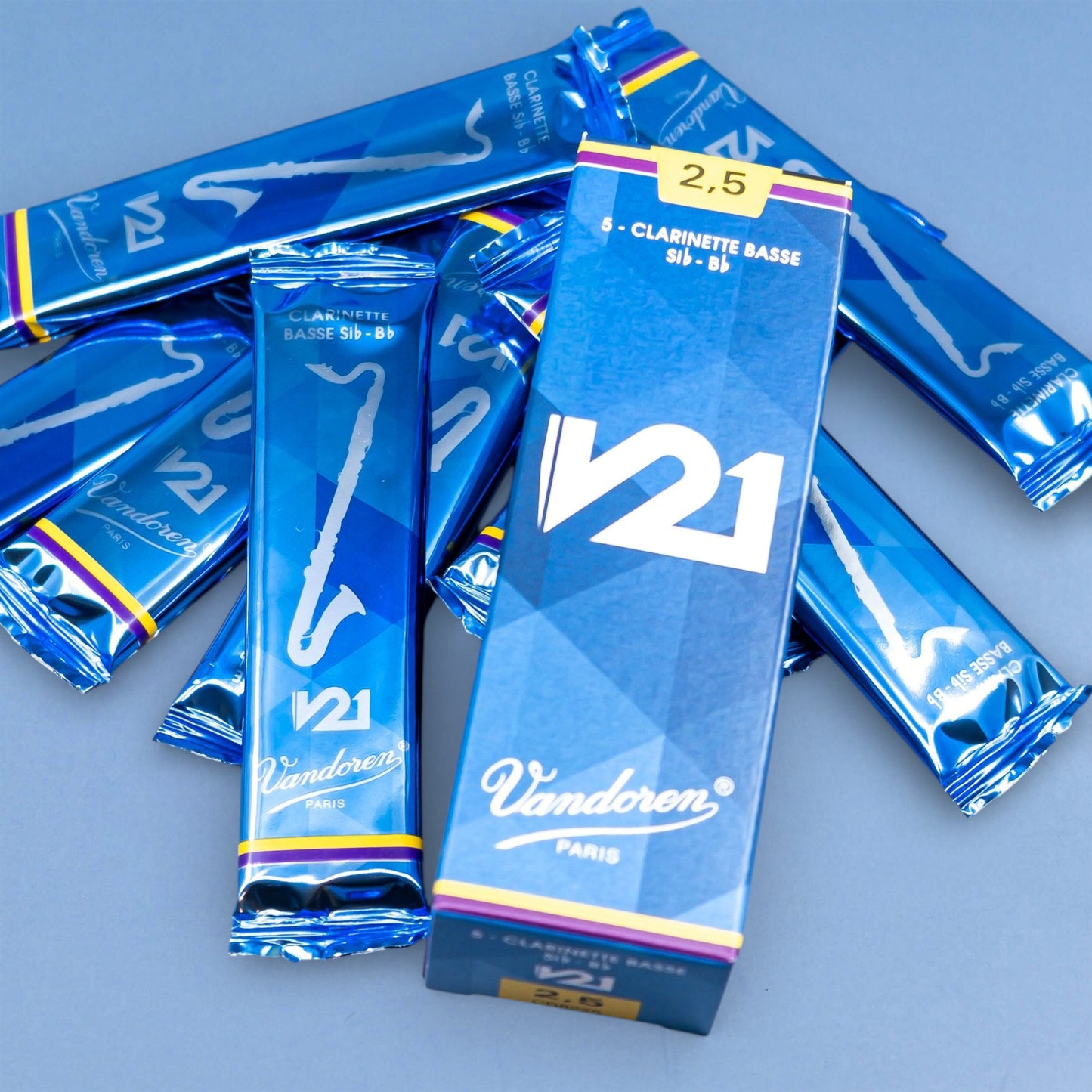 Vandoren V21 Bass Clarinet Reeds - Singles