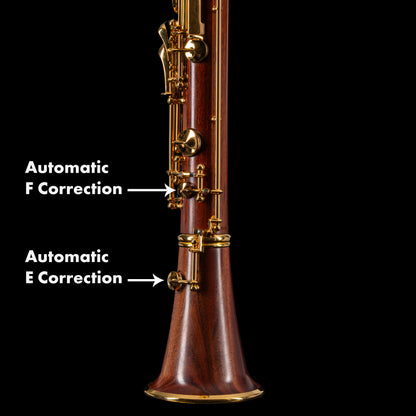 Uebel Vision Bb/A Clarinet - Mopane with Gold Keys