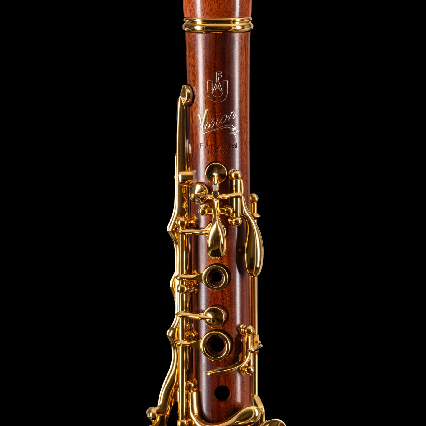 Uebel Vision Bb/A Clarinet - Mopane with Gold Keys