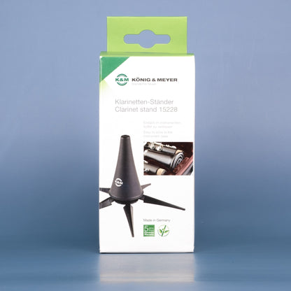K+M  Clarinet Stand (5-leg, in-bell storage)