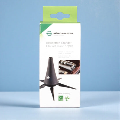 K+M  Clarinet Stand (5-leg, in-bell storage)